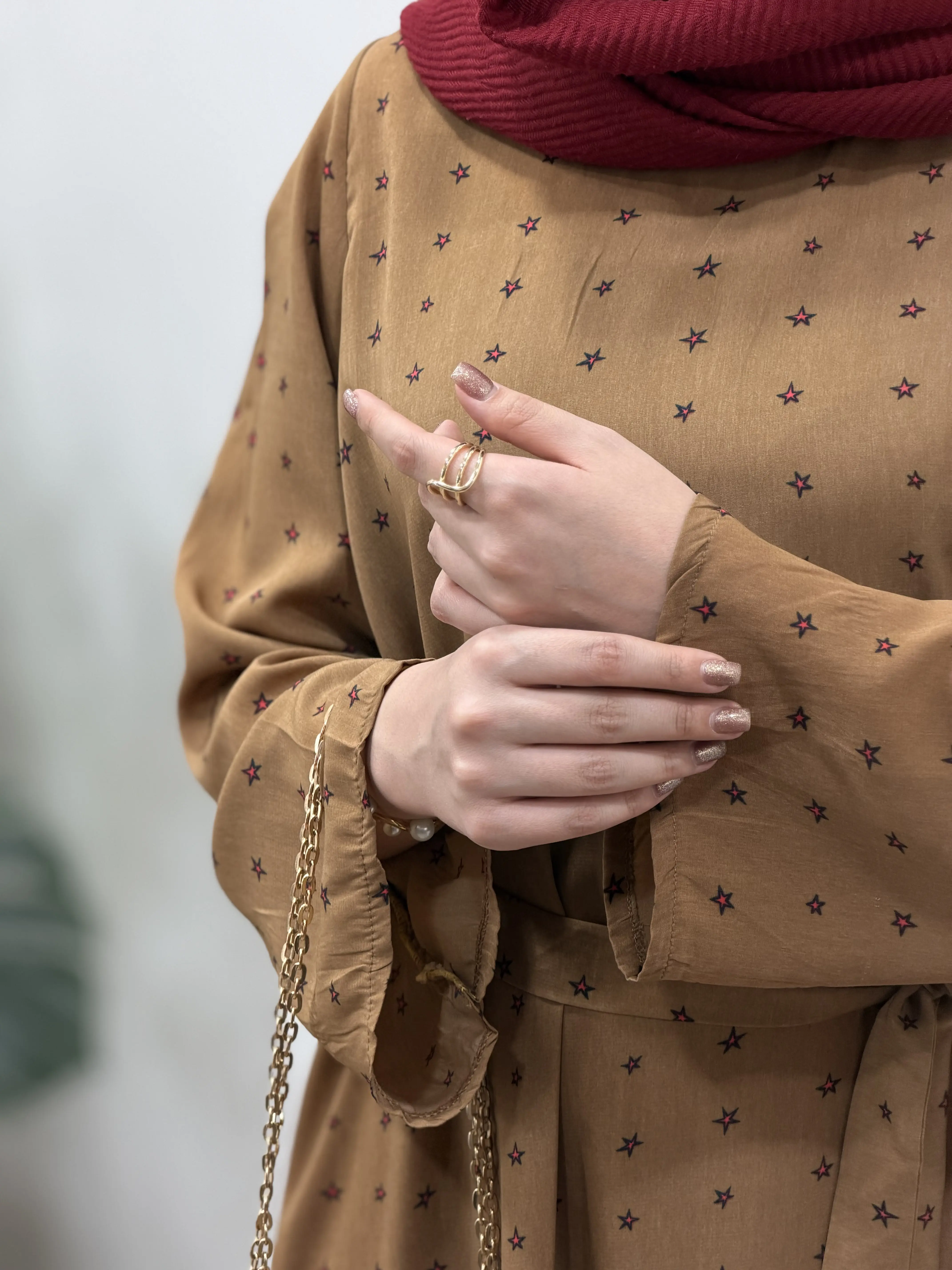 پیراهن مانتویی شکوفه (ایراد دار)